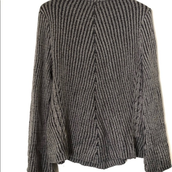 NWT Style & co Ribbed sweater bell sleeve XL - Picture 4 of 4